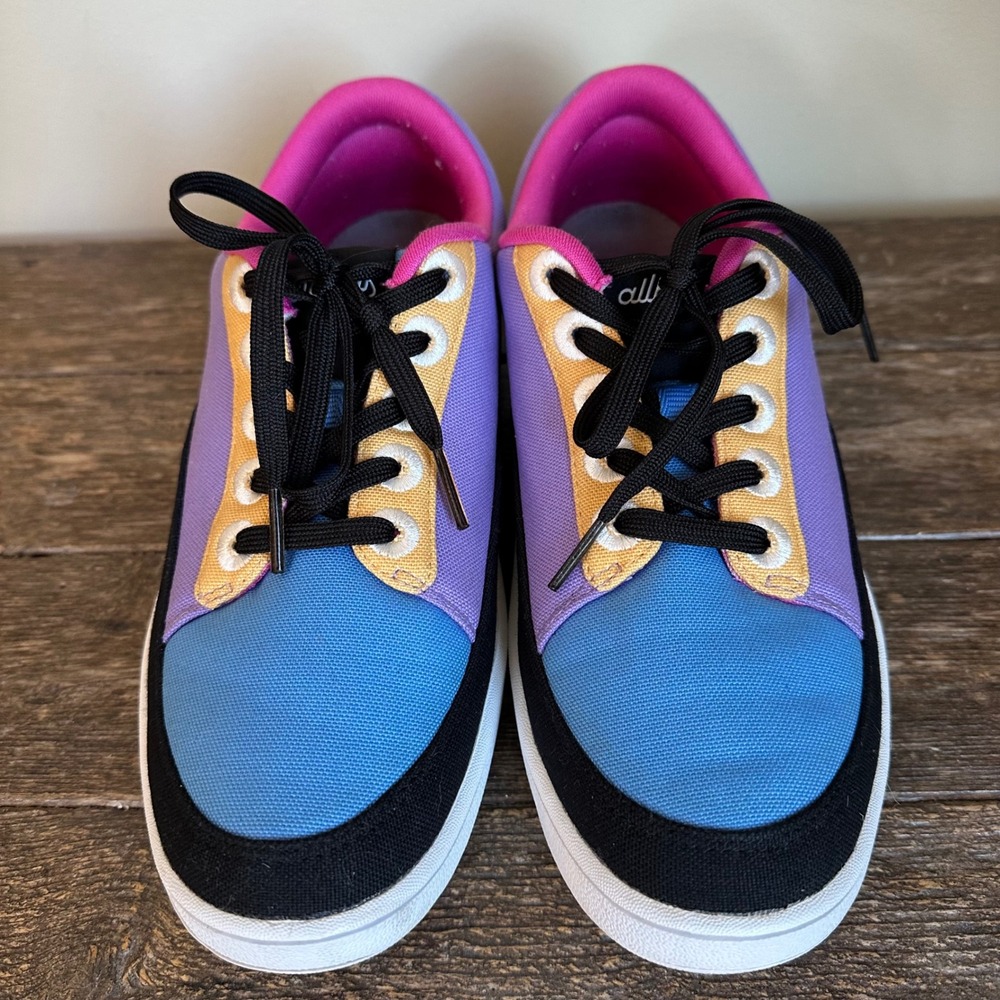 Allbirds Canvas Pacer Sneakers Colorful Low Top Women's Size 9 Casual Shoes‎ - Picture 2 of 6